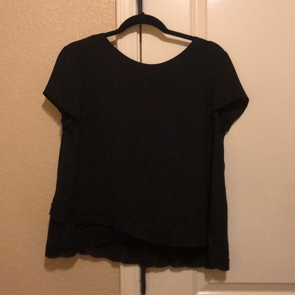 Black dress shirt